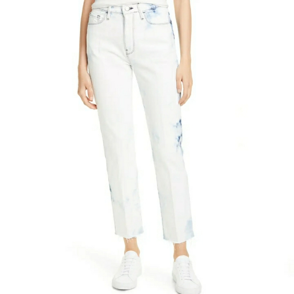 Frame Le High Waist Straight Leg Jeans Sz 24 NWT